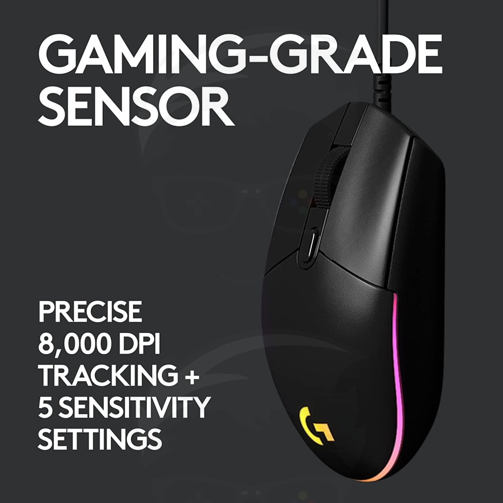 Logitech G203 Wired Gaming Mouse ( white / blue / black ) Logitech G203 Wired Gaming Mouse ( white / blue / black )